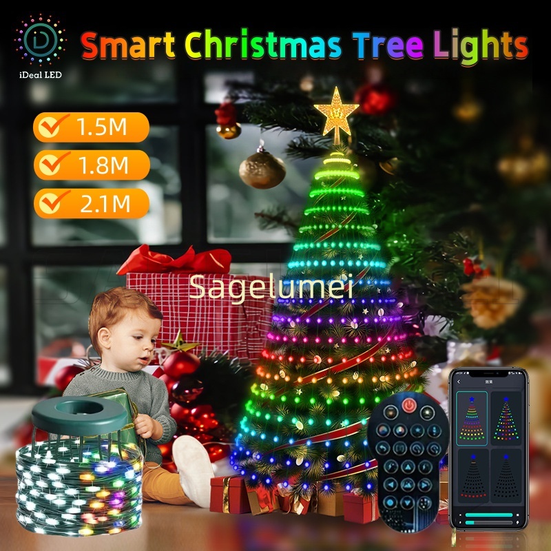 RGBIC 400LEDs Christmas Lights - огляд і ціна Outdoor Lighting Uk