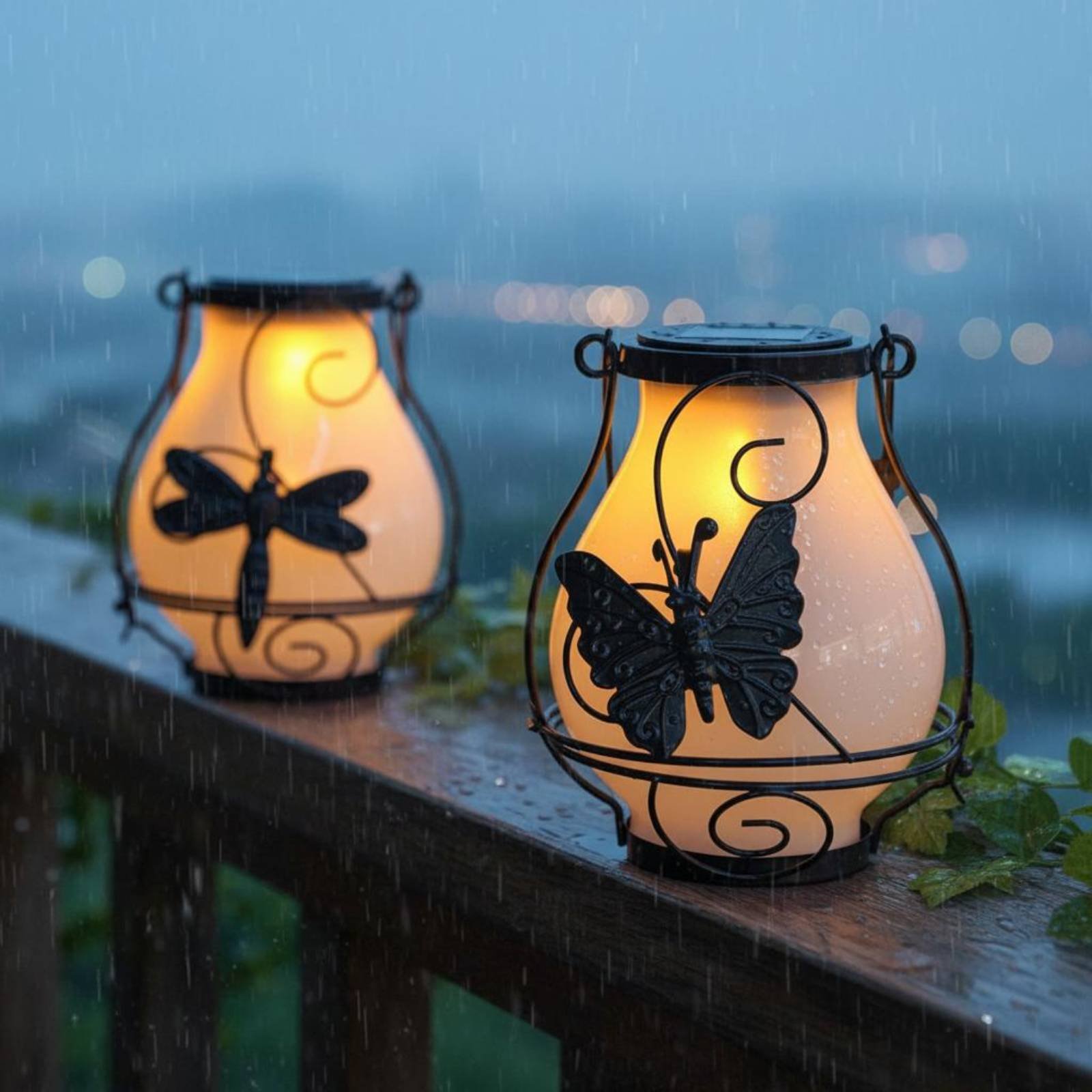 Solar Butterfly Lantern Waterp - огляд і ціна Outdoor Lighting For Patio