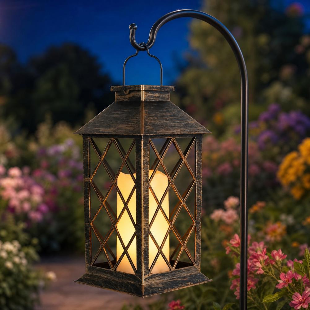 Retro Solar Lantern, Outdoor S - огляд і ціна Outdoor Lighting Yard Decoration
