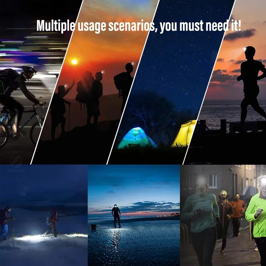 Strong Light Headlamp Portable - огляд і ціна Outdoor Lighting Sensor