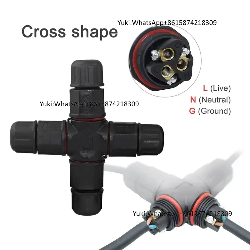 IP68 Waterproof Cable T Tap El - огляд і ціна Outdoor Lighting Junction Box