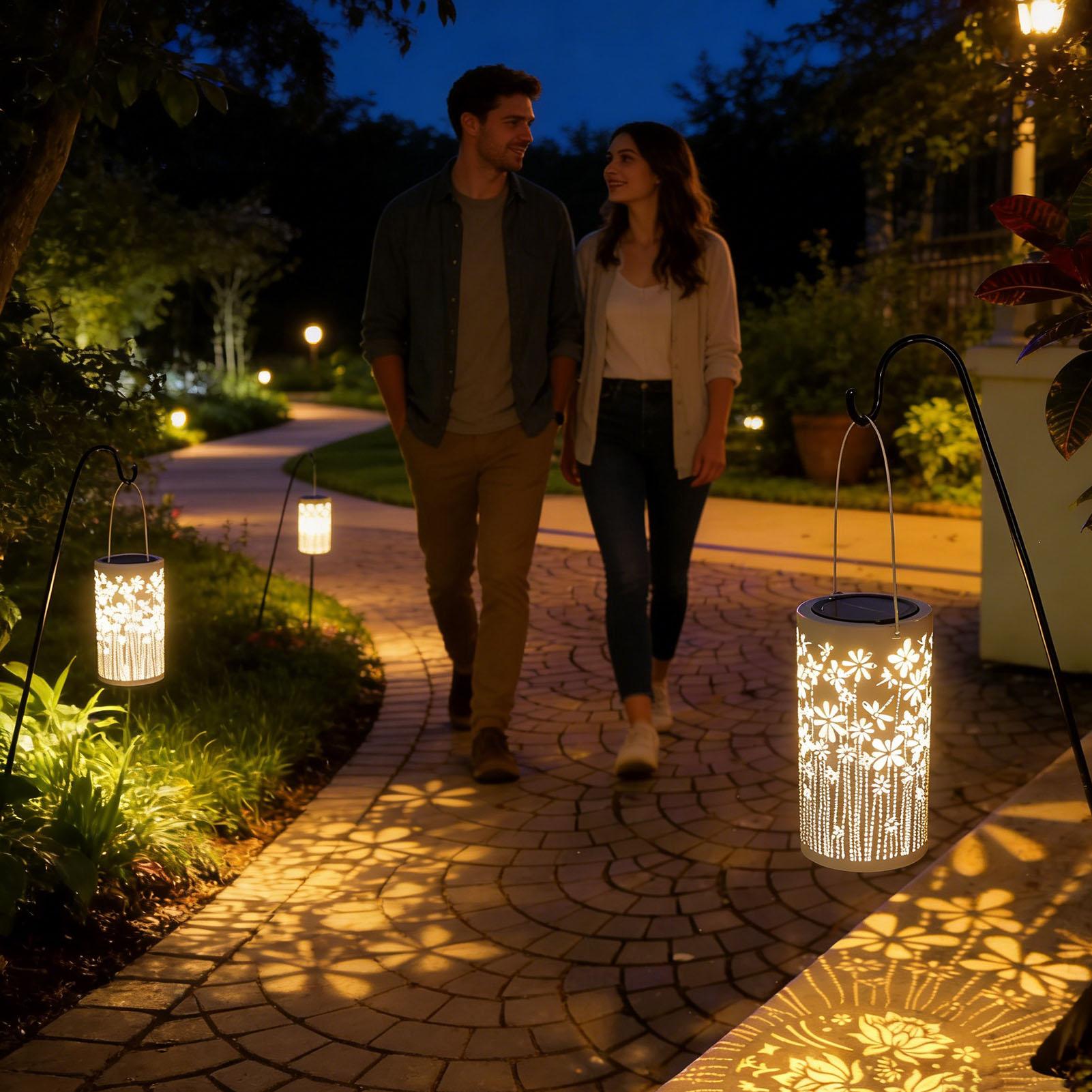 Solar Lanterns Decorative Colo - огляд і ціна Outdoor Lighting Yard Decoration
