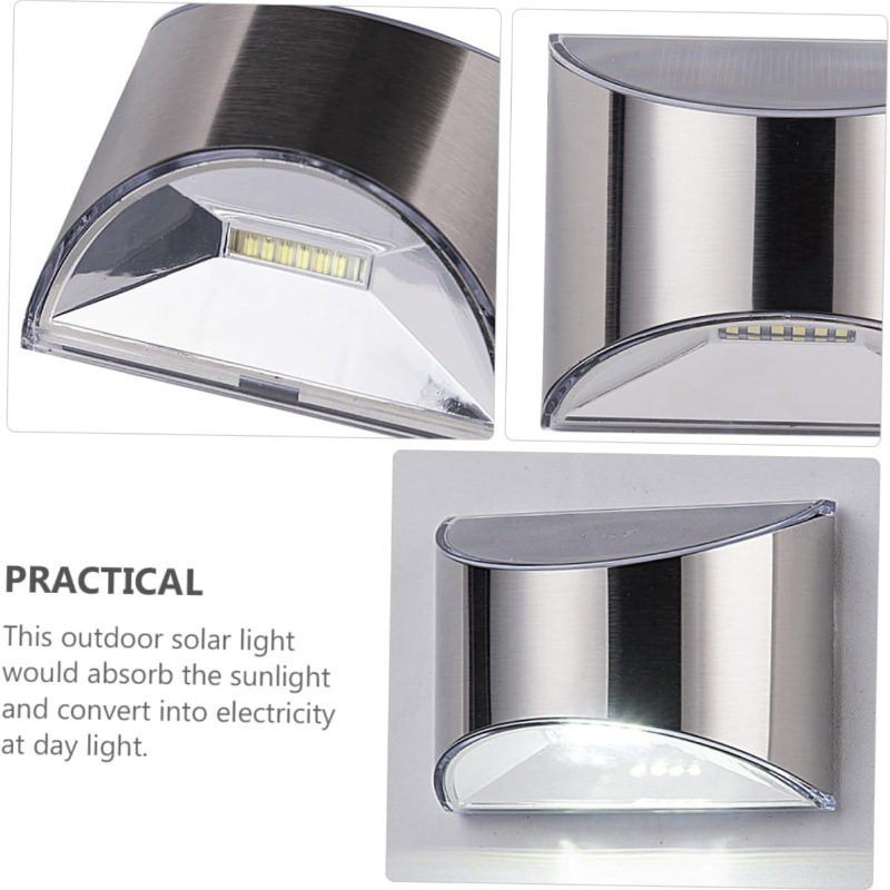 2Pcs Solar Garden Light Stainl - огляд і ціна Xl Outdoor Lighting