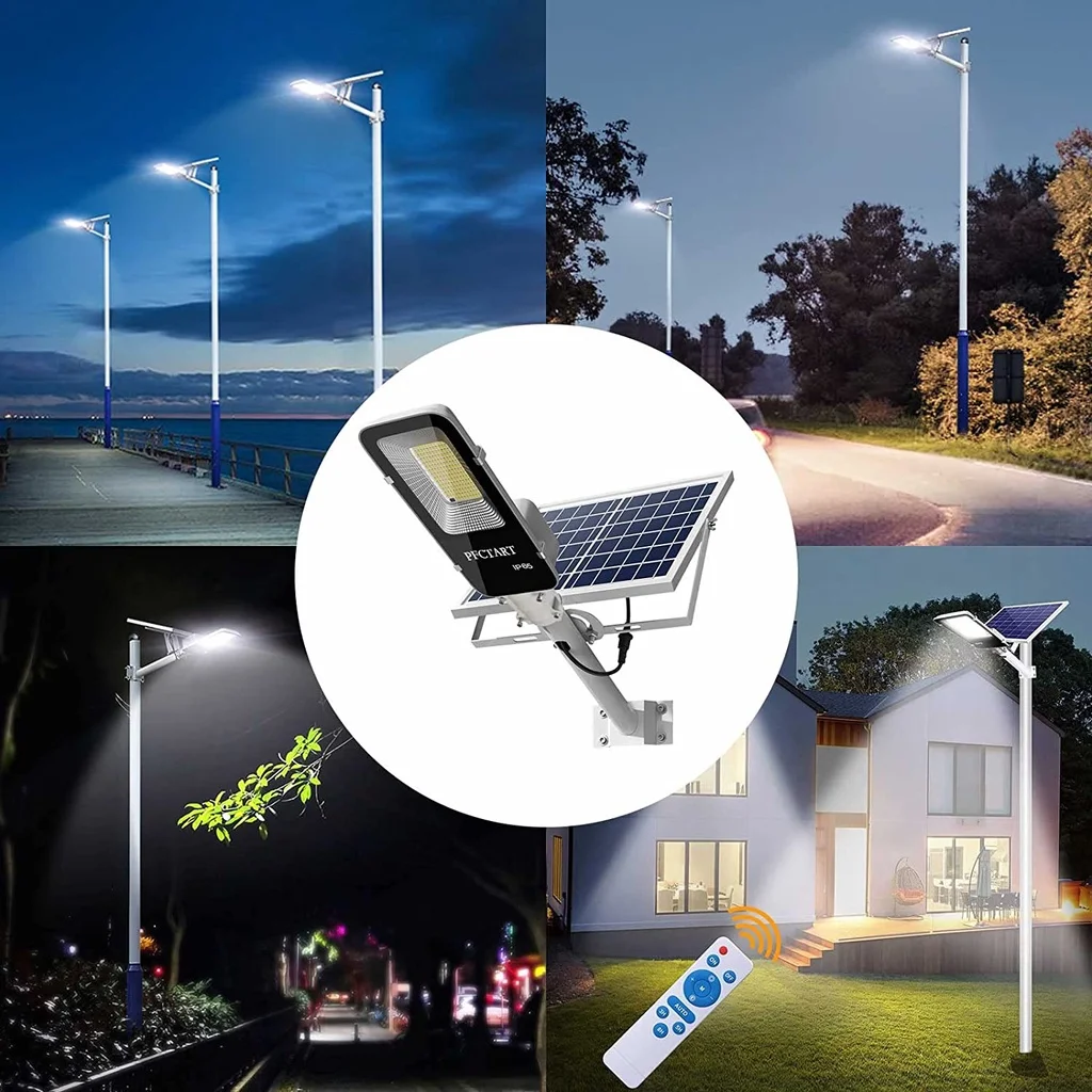 200W Powerful Solar Light Outd - огляд і ціна Outdoor Lighting Garage