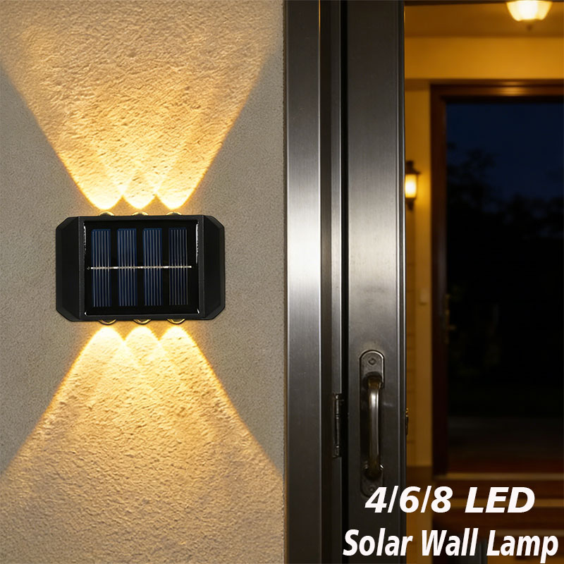 4/6/8 LED Solar Outdoor Light  - огляд і ціна Xl Outdoor Lighting