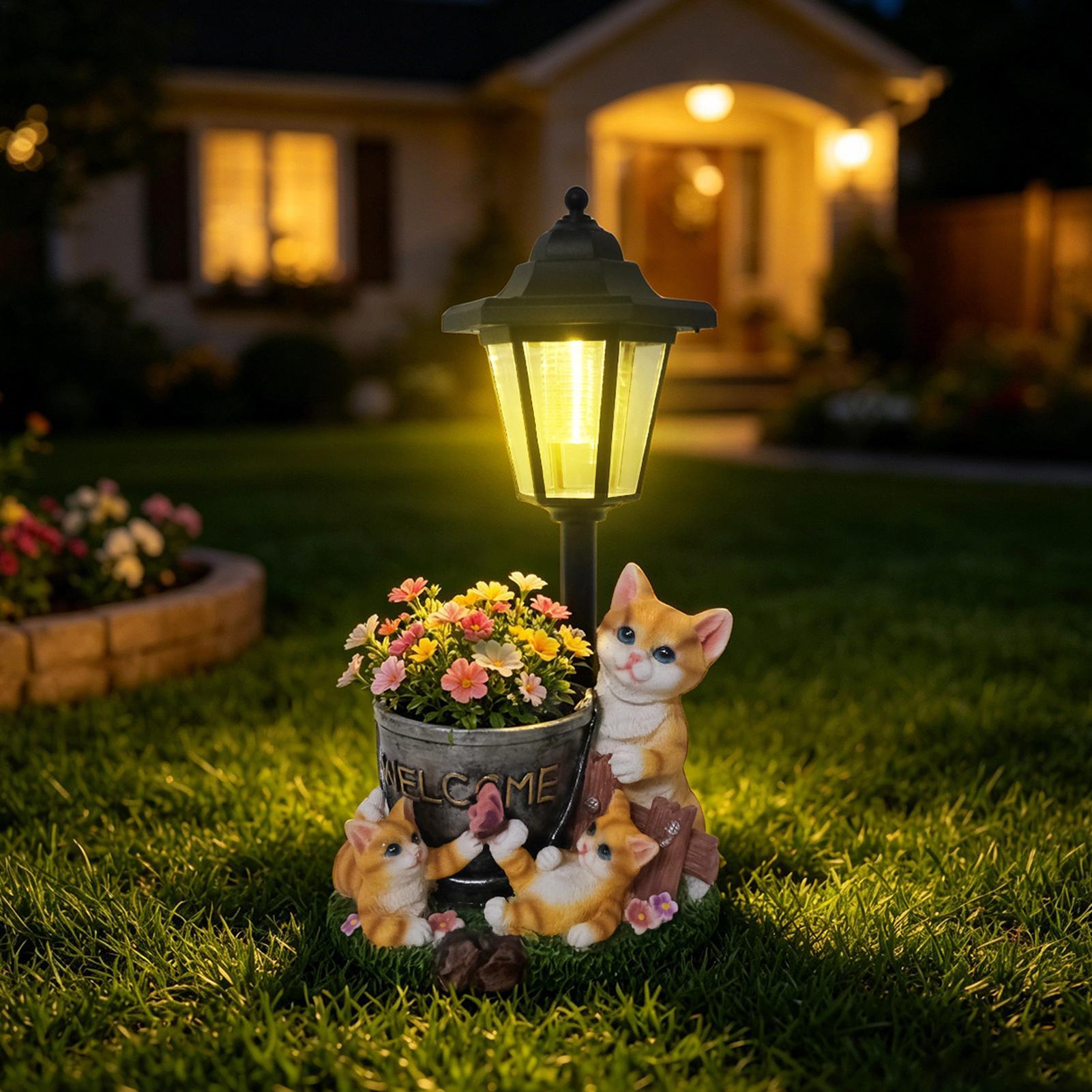 Solar Garden Statues Outdoor C - огляд і ціна Outdoor Lighting For Patio