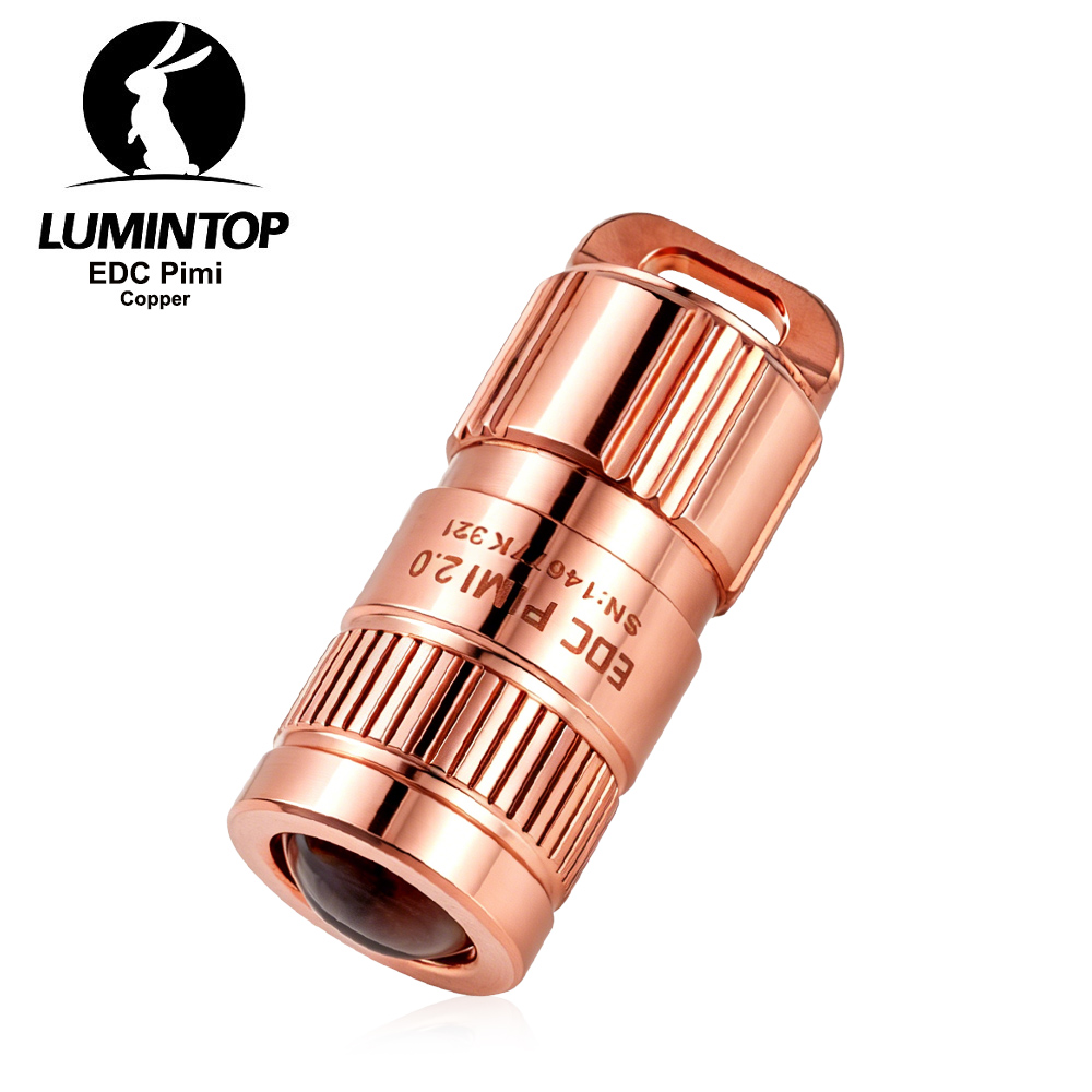 Copper Flashlight EDC LED Pock - огляд і ціна Outdoor Lighting Brass