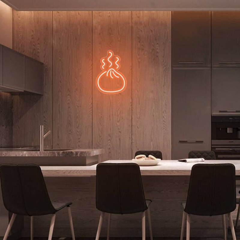 Mini Dumplings Neon Sign Custo - огляд і ціна Outdoor Lighting Bunnings