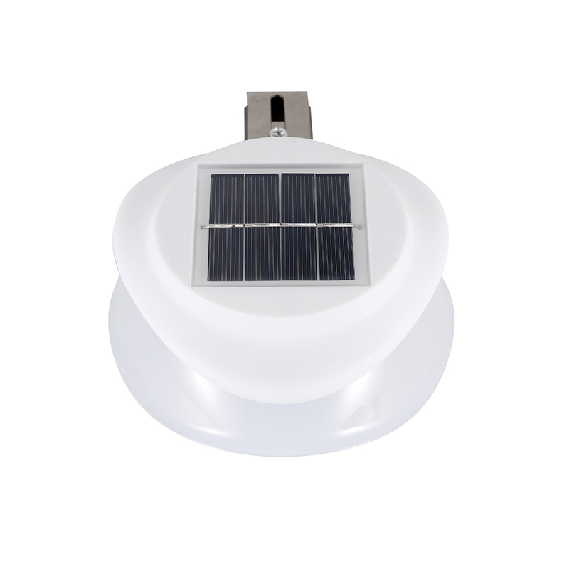 9 LED UFO Solar Street Lights  - огляд і ціна Post Cap Light