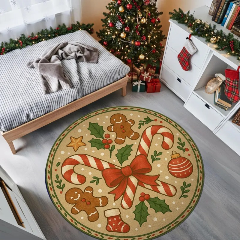 3D Christmas Village Rug Winte - огляд і ціна Outdoor Xmas Lighting Ideas