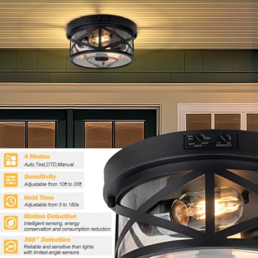 Motion Sensor Outdoor Ceiling  - огляд і ціна Outdoor Lighting Sensor