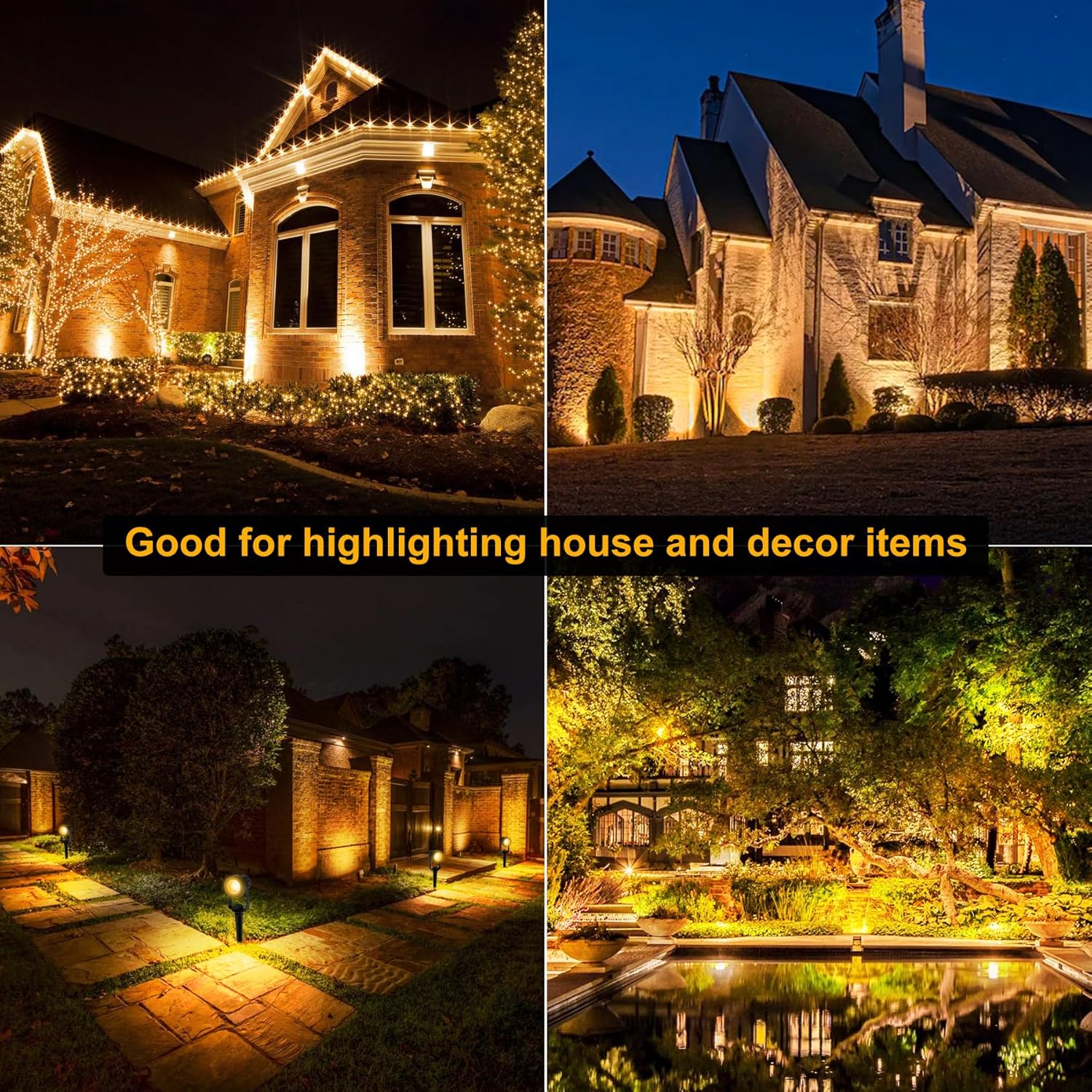 4/6/8LEDS 3000K Outdoor Spotli - огляд і ціна Outdoor Lighting Uk