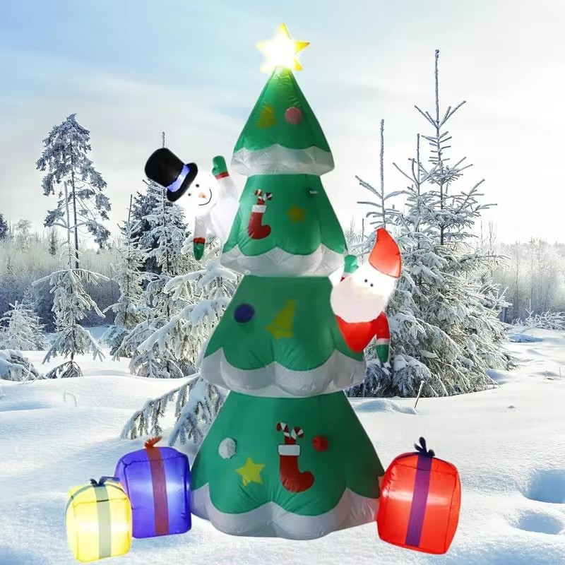 For 7FT Christmas Tree Inflata - огляд і ціна Outdoor Lighting Uk