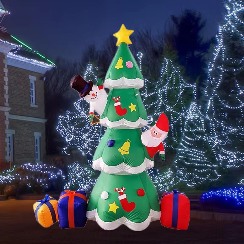 For 7FT Christmas Tree Inflata - огляд і ціна Outdoor Lighting Uk