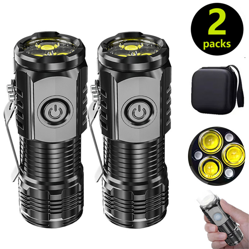 Mini 3LED Flashlight With Pen  - огляд і ціна Outdoor Lighting Permanent