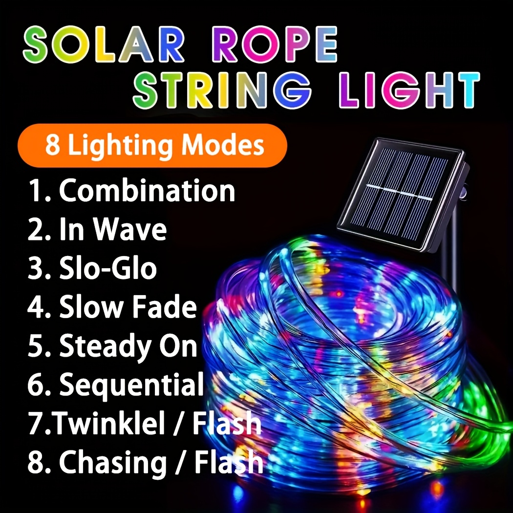 Outdoor Solar LED Fairy Lights - огляд і ціна Outdoor Lighting For Front Of House