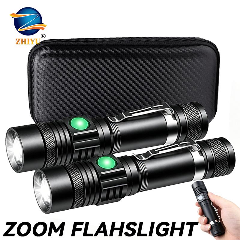 T6 LED Rechargeable Flashlight - огляд і ціна Outdoor Lighting Panel