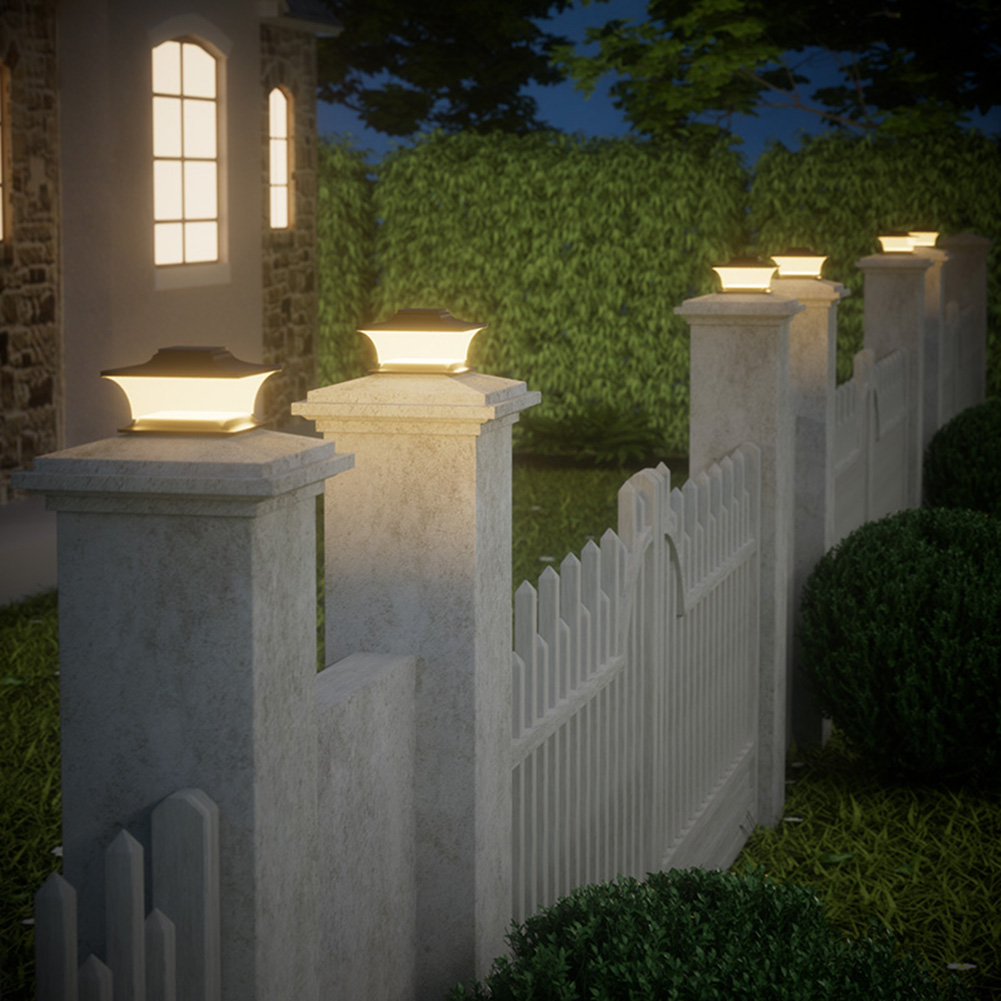 Solar Post Cap Light LED Fence - огляд і ціна Post Cap Light