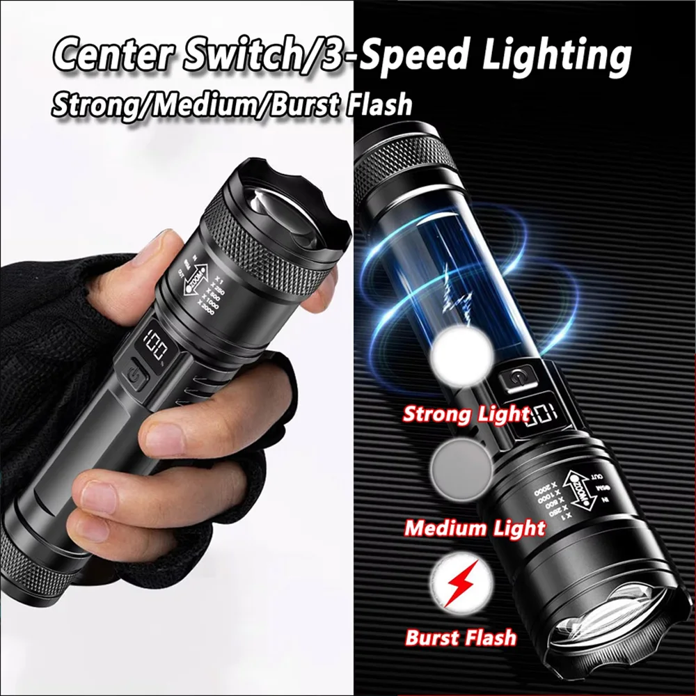 Rechargeable LED Flashlight Zo - огляд і ціна Outdoor Lighting Permanent
