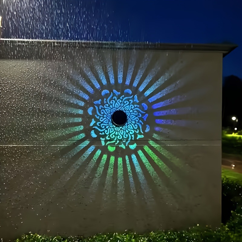 Solar LED Wall Light Mandala P - огляд і ціна Outdoor Lighting Permanent