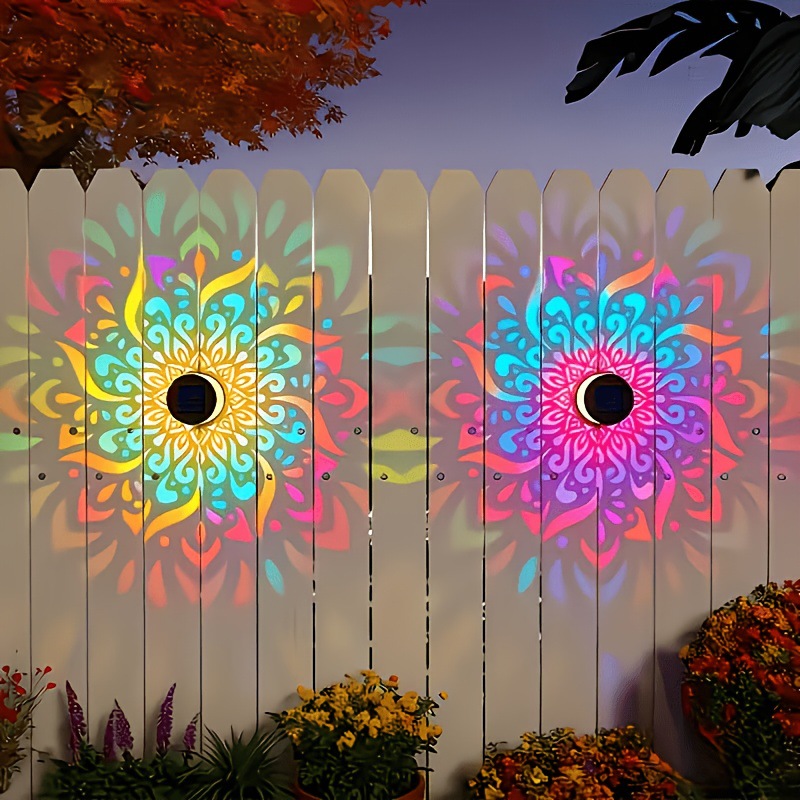 Solar LED Wall Light Mandala P - огляд і ціна Outdoor Lighting Permanent