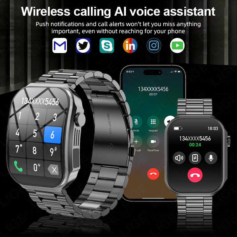 Men Smart Watch 3D Curved Scre - огляд і ціна Outdoor Lighting Ip Rating
