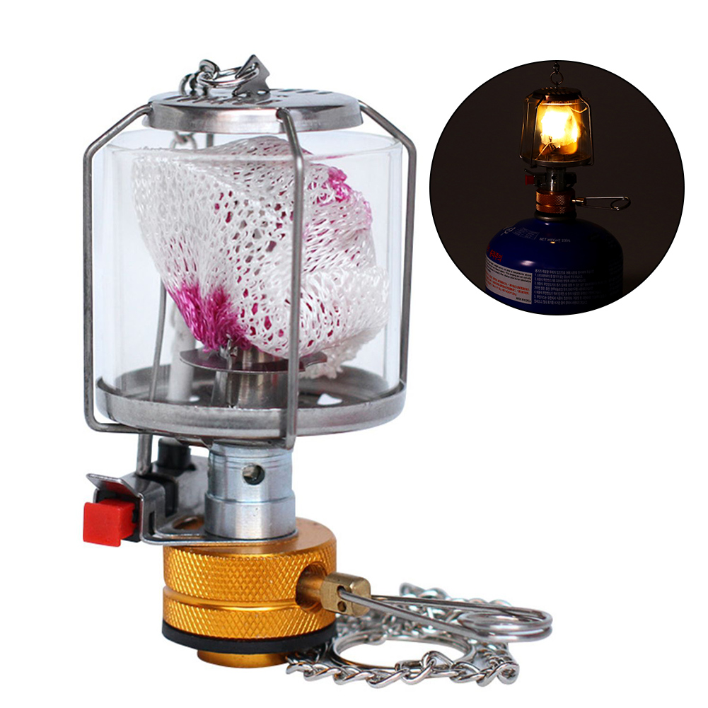 1 Set Gas Lamp Outdoor Camping - огляд і ціна Outdoor Lighting Brass