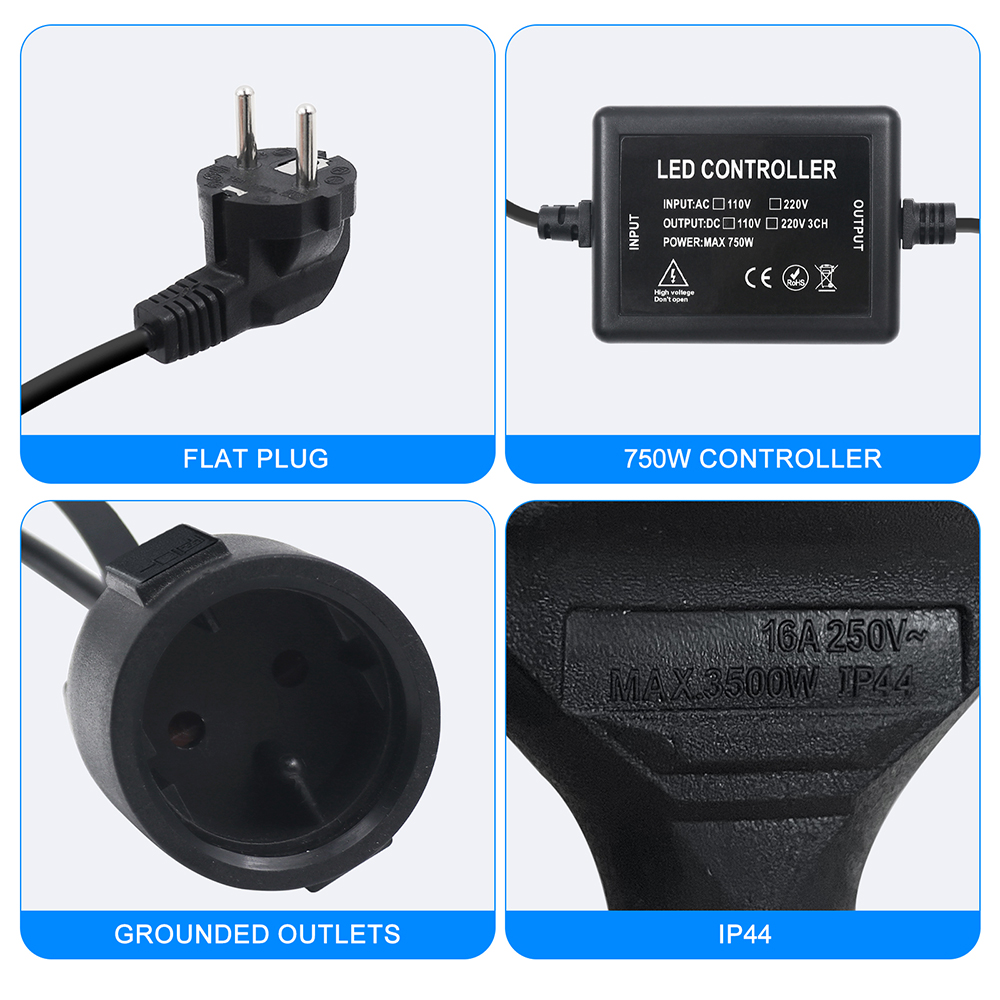 AC 110V 220V 240V LED Dimmable - огляд і ціна Outdoor Lighting Uk